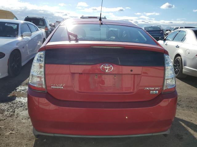 JTDKB20UX87713962 - 2008 TOYOTA PRIUS RED photo 6