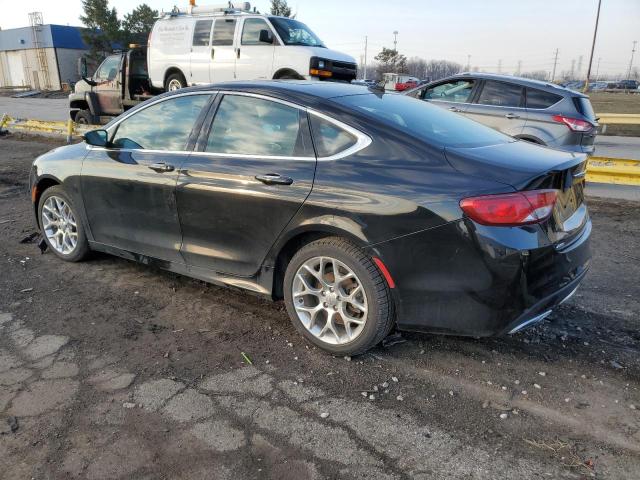 1C3CCCEG8FN556942 - 2015 CHRYSLER 200 C BLACK photo 2