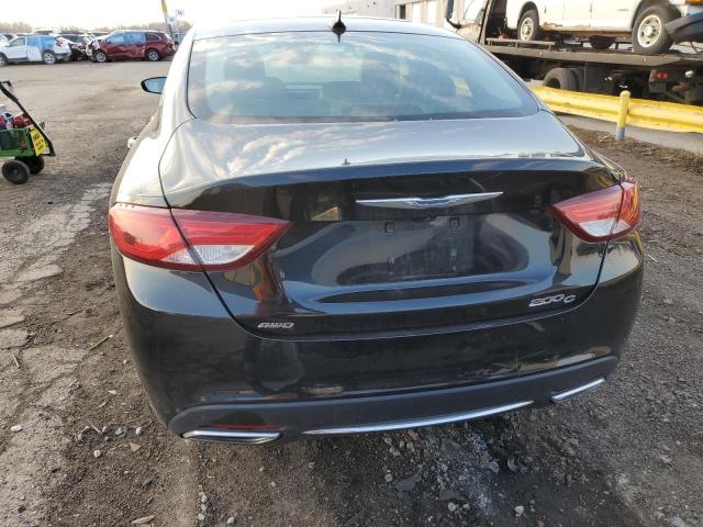 1C3CCCEG8FN556942 - 2015 CHRYSLER 200 C BLACK photo 6