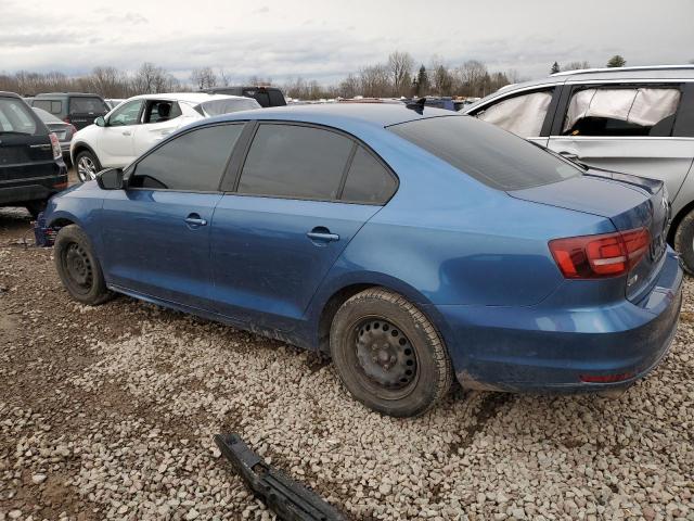 3VW167AJ2GM363875 - 2016 VOLKSWAGEN JETTA S BLUE photo 2