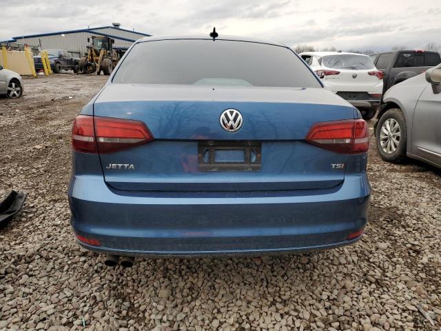 3VW167AJ2GM363875 - 2016 VOLKSWAGEN JETTA S BLUE photo 6