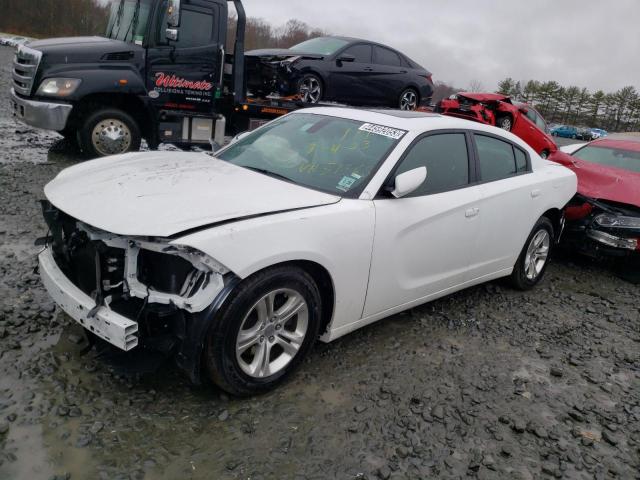 2C3CDXBG6LH251369 - 2020 DODGE CHARGER SXT WHITE photo 1