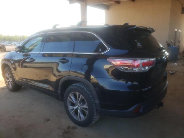 5TDKKRFH0ES007118 - 2014 TOYOTA HIGHLANDER XLE Qara foto 2