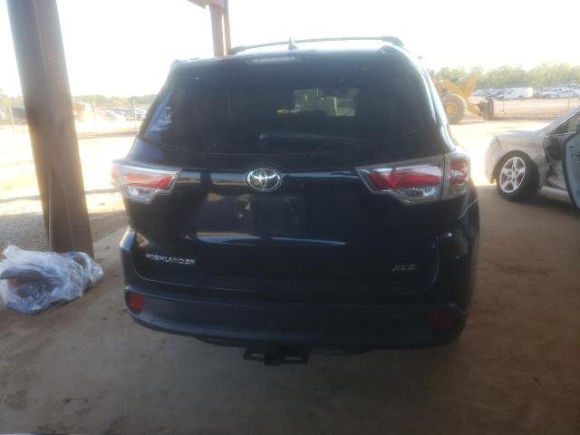 5TDKKRFH0ES007118 - 2014 TOYOTA HIGHLANDER XLE Qara foto 6
