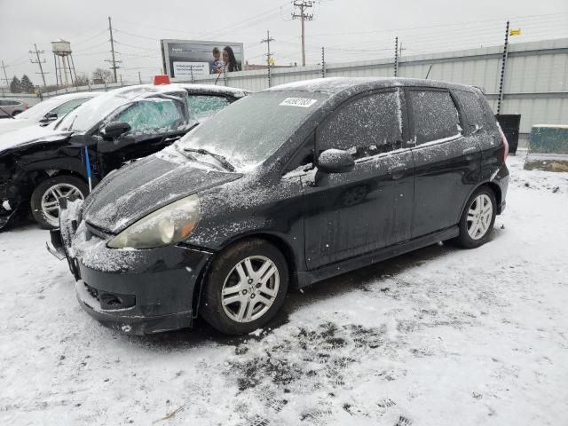 JHMGD386X7S006947 - 2007 HONDA FIT S 黑色 照片 1