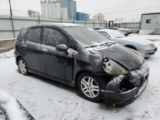 JHMGD386X7S006947 - 2007 HONDA FIT S 黑色 照片 4
