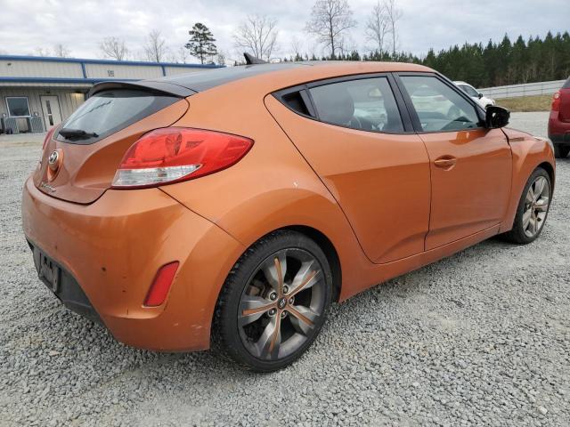 KMHTC6AD3CU061943 - 2012 HYUNDAI VELOSTER ORANGE photo 3