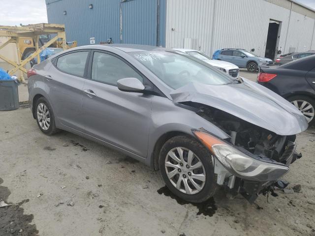 KMHDH4AE4DU562375 - 2013 HYUNDAI ELANTRA GLS GRAY photo 4