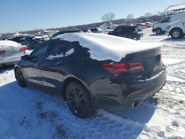 19UUB3F62JA005609 - 2018 ACURA TLX TECH+A Սև լուսանկար 2