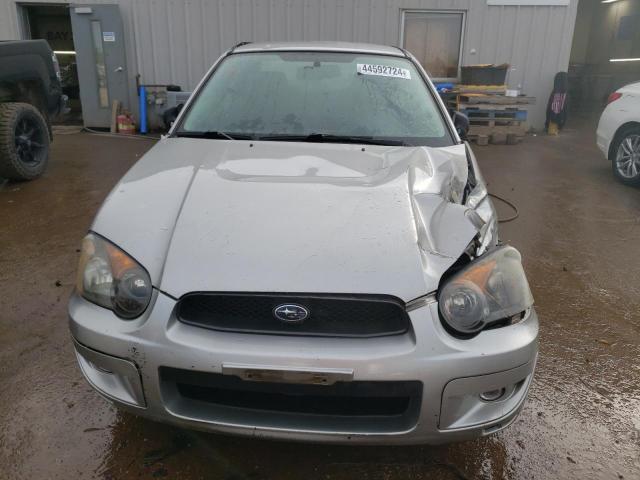 JF1GD67585H522154 - 2005 SUBARU IMPREZA RS SILVER photo 5