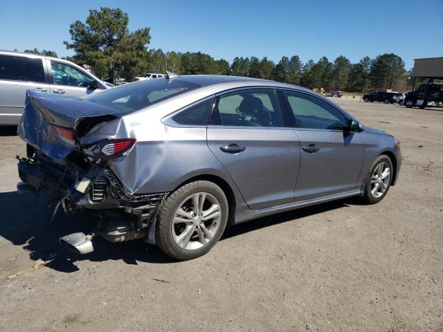 5NPE34AFXJH697866 - 2018 HYUNDAI SONATA SPORT GRAY photo 3