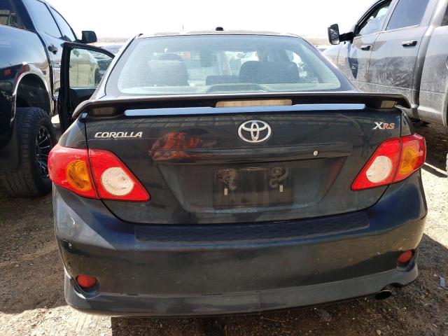 2T1BE40EX9C026945 - 2009 TOYOTA COROLLA XRS CHARCOAL photo 6