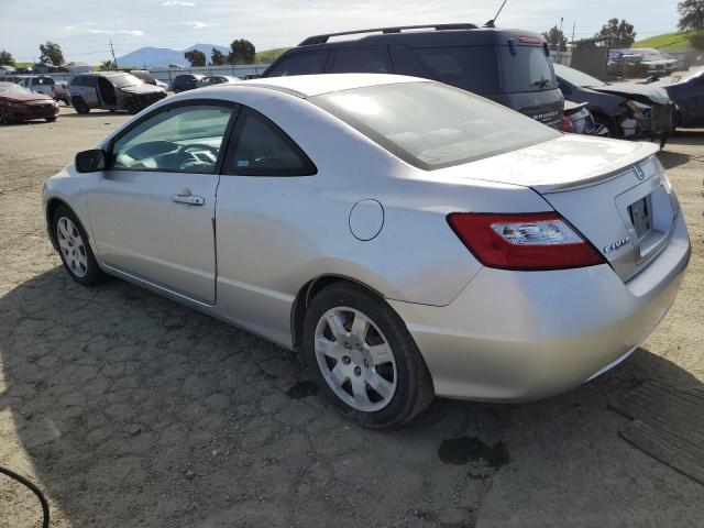 2HGFG11656H545597 - 2006 HONDA CIVIC LX SILVER photo 2