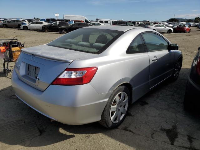 2HGFG11656H545597 - 2006 HONDA CIVIC LX SILVER photo 3