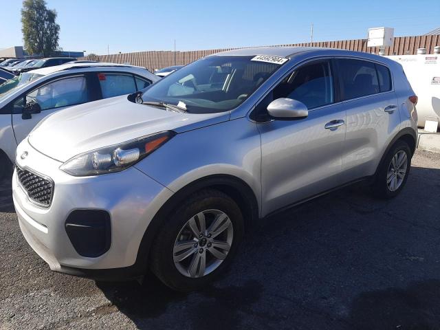 KNDPM3AC3K7491610 - 2019 KIA SPORTAGE LX SILVER photo 1