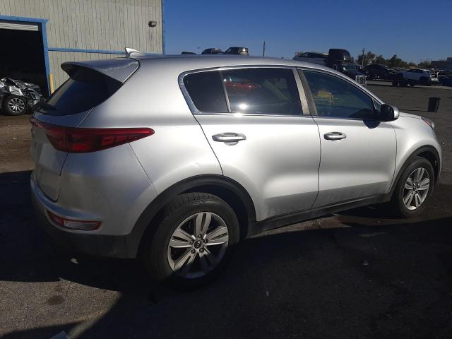 KNDPM3AC3K7491610 - 2019 KIA SPORTAGE LX SILVER photo 3