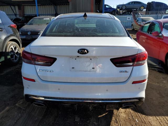 5XXGV4L26KG292694 - 2019 KIA OPTIMA SXL WHITE photo 6