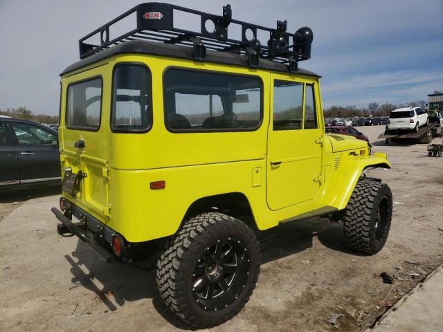 FJ40216303 - 1976 TOYOTA LANDCRUSER YELLOW photo 3