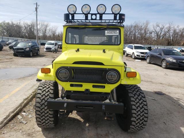 FJ40216303 - 1976 TOYOTA LANDCRUSER YELLOW photo 5