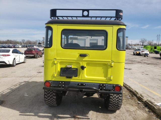 FJ40216303 - 1976 TOYOTA LANDCRUSER YELLOW photo 6