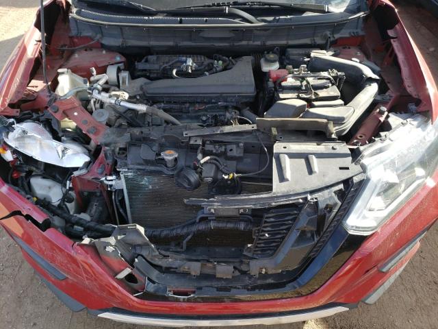 5N1AT2MT2HC856921 - 2017 NISSAN ROGUE S RED photo 11