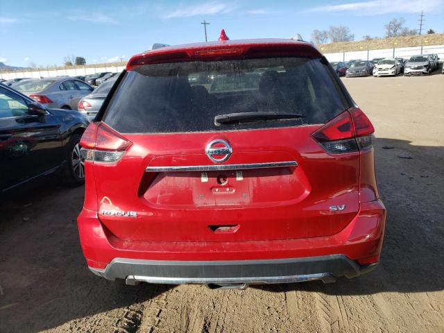 5N1AT2MT2HC856921 - 2017 NISSAN ROGUE S RED photo 6