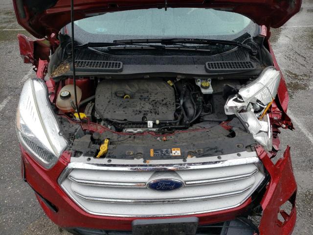 1FMCU0HD5JUA85772 - 2018 FORD ESCAPE SEL BURGUNDY photo 11