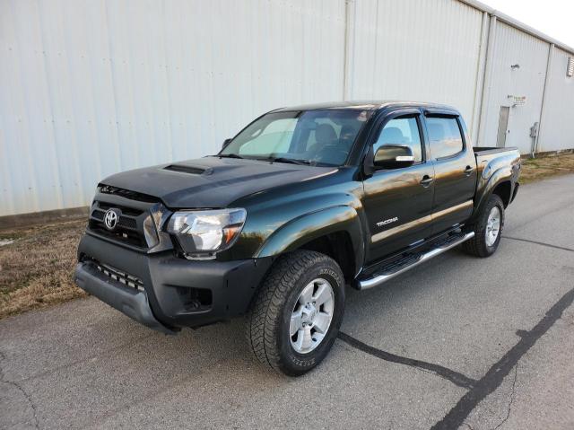 3TMLU4ENXDM109081 - 2013 TOYOTA TACOMA DOUBLE CAB GREEN photo 2