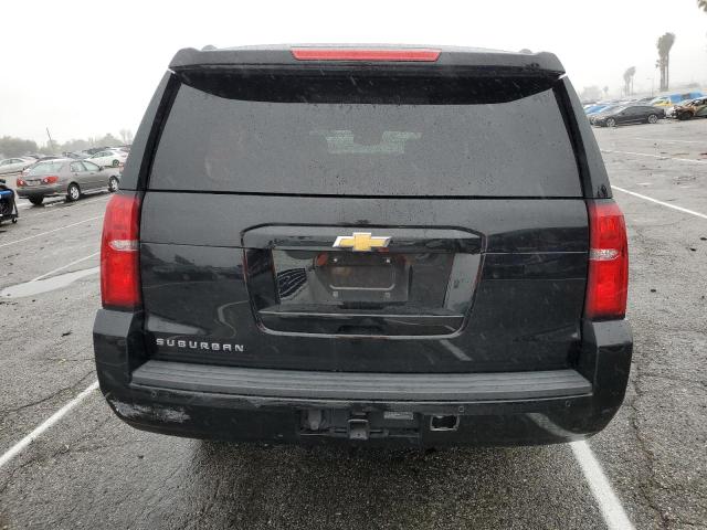 1GNSCHKC0KR129965 - 2019 CHEVROLET SUBURBAN C1500 LT BLACK photo 6