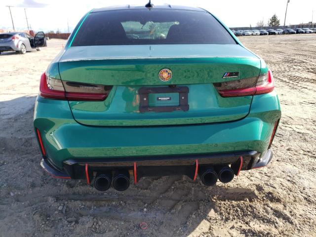 WBS33AY02NFM41026 - 2022 BMW M3 COMPETITION GREEN photo 6