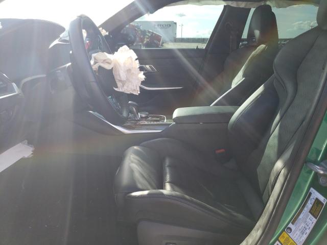 WBS33AY02NFM41026 - 2022 BMW M3 COMPETITION GREEN photo 7