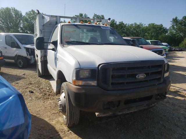 1FDXF46P94ED99665 - 2004 FORD F450 SUPER DUTY WHITE photo 1