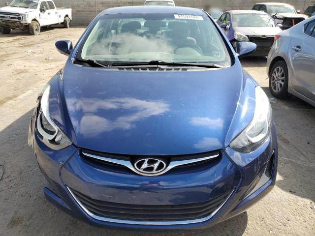 5NPDH4AE3FH649797 - 2015 HYUNDAI ELANTRA SE BLUE photo 5