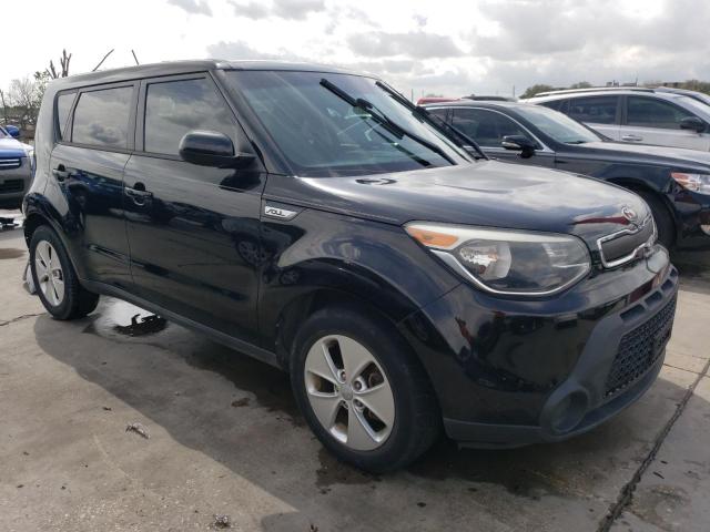 KNDJN2A26F7121388 - 2015 KIA SOUL BLACK photo 4