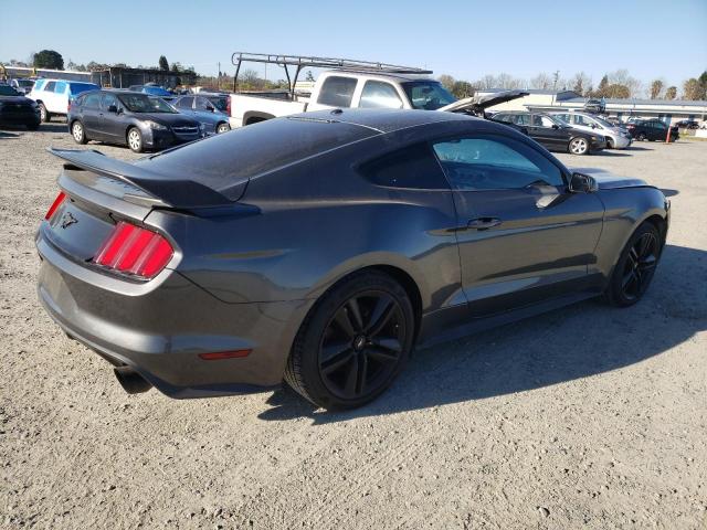 1FA6P8TH8G5279707 - 2016 FORD MUSTANG GRAY photo 3