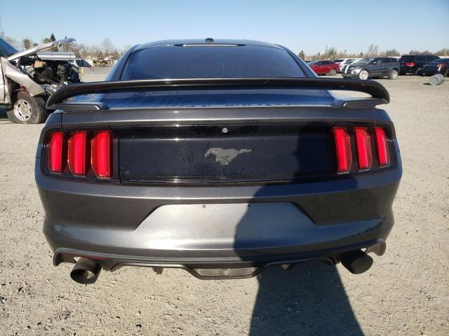 1FA6P8TH8G5279707 - 2016 FORD MUSTANG GRAY photo 6