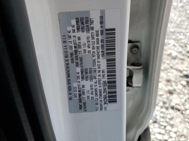 3MVDMBAL0NM415994 - 2022 MAZDA CX-30 WHITE photo 13