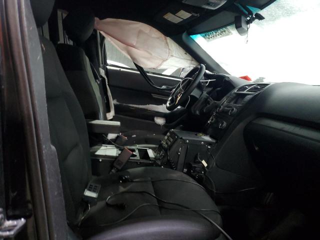 1FM5K8AR5GGB44734 - 2016 FORD EXPLORER POLICE INTERCEPTOR შავი ფოტო 7