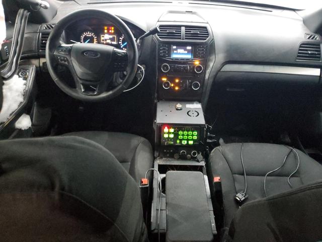 1FM5K8AR5GGB44734 - 2016 FORD EXPLORER POLICE INTERCEPTOR შავი ფოტო 8
