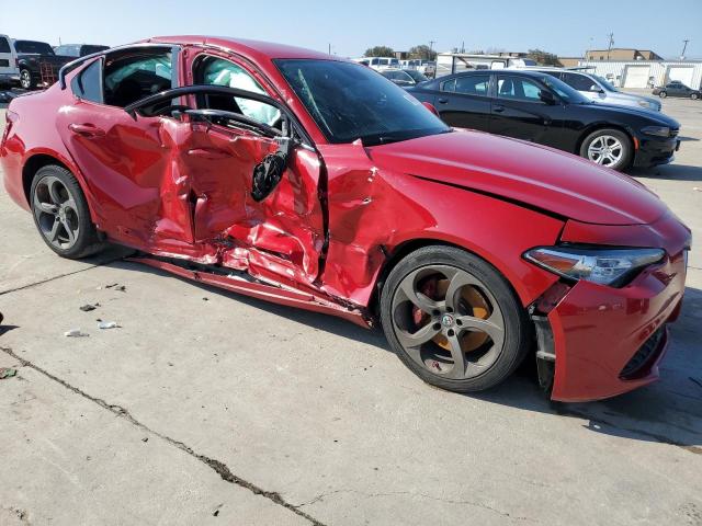 ZARFAEDN2H7533499 - 2017 ALFA ROMEO GIULIA Q4 勃艮第红 照片 4