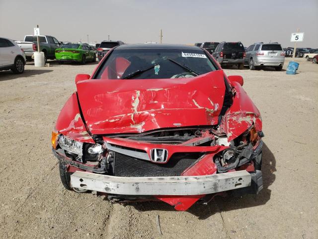 2HGFG21516H703284 - 2006 HONDA CIVIC SI RED photo 5