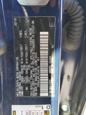 JTEBU5JR5J5548180 - 2018 TOYOTA 4RUNNER SR5/SR5 PREMIUM 蓝色 照片 14