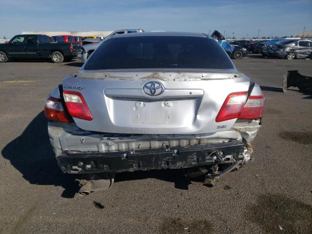 4T1BK46K07U554804 - 2007 TOYOTA CAMRY LE SILVER photo 6