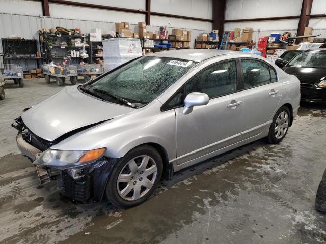 2HGFA16518H506266 - 2008 HONDA CIVIC LX SILVER photo 1