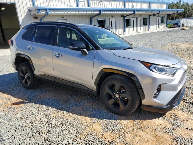 JTMEWRFV0LJ048589 - 2020 TOYOTA RAV4 XSE SILVER photo 4