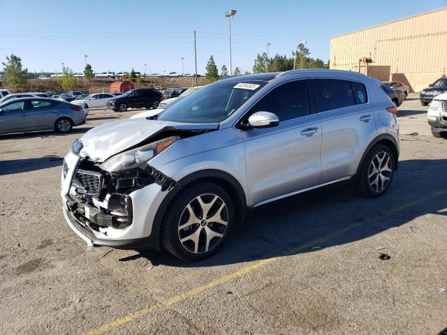 KNDPR3A60H7263973 - 2017 KIA SPORTAGE SX SILVER photo 1