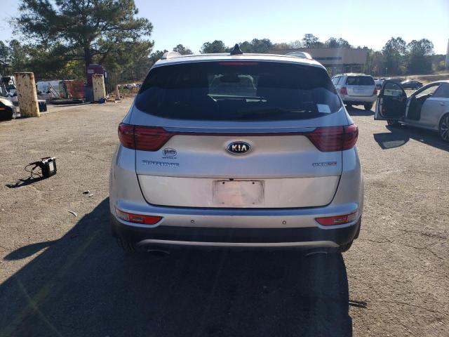 KNDPR3A60H7263973 - 2017 KIA SPORTAGE SX SILVER photo 6