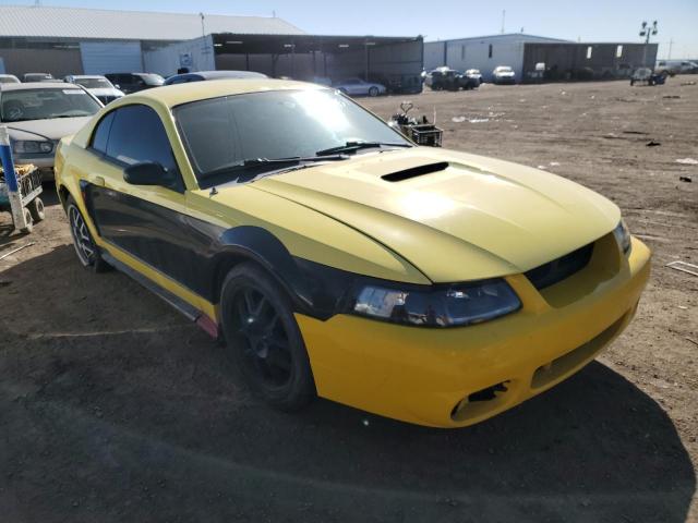 1FAFP42X02F119986 - 2002 FORD MUSTANG GT YELLOW photo 4