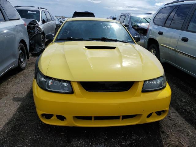 1FAFP42X02F119986 - 2002 FORD MUSTANG GT YELLOW photo 5