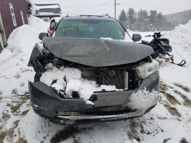 5TDBK3EH8CS127163 - 2012 TOYOTA HIGHLANDER BASE GRAY photo 5